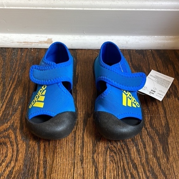 NWT Adidas AltaVenture 1 Swim Sandals Blue - Picture 2 of 3